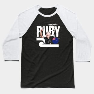 Ruby Tui, Kiwi Icon, New Zealand Rugby Baseball T-Shirt